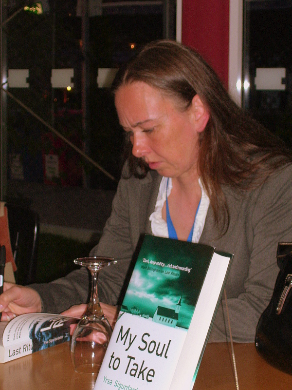 Portrét autora Yrsa Sigurðardóttir